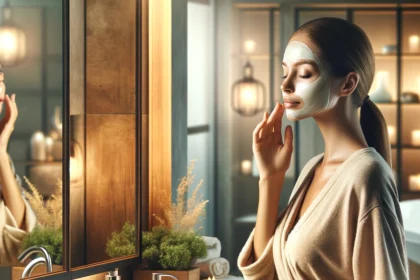 Skin care routine for weekends