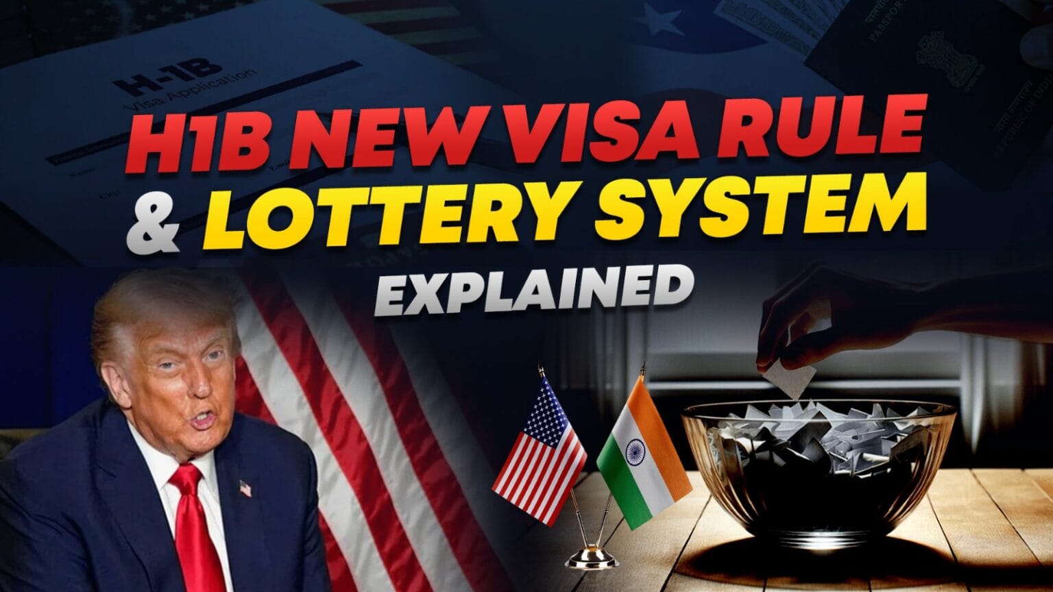 US H1B Visa rule changes including wage-weighted lottery, ₹2 crore salary benchmark, $100,000 fee proposal, and impact on Indian students and IT professionals.