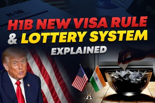 US H1B Visa rule changes including wage-weighted lottery, ₹2 crore salary benchmark, $100,000 fee proposal, and impact on Indian students and IT professionals.