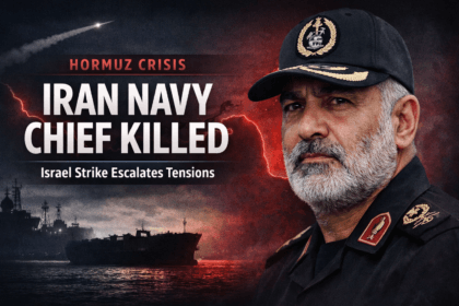 Iran naval commander Alireza Tangsiri killed in Israeli strike near Strait of Hormuz showing military tension and naval conflict visuals