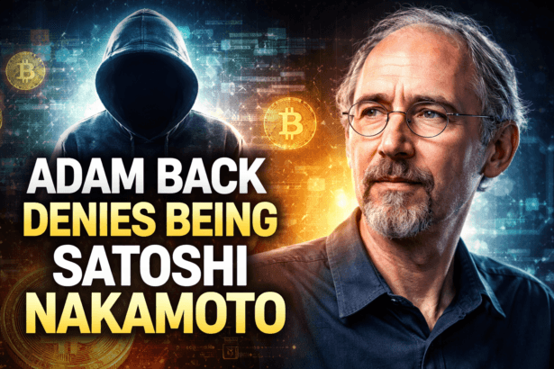 Adam Back denies being Satoshi Nakamoto amid renewed Bitcoin creator speculation
