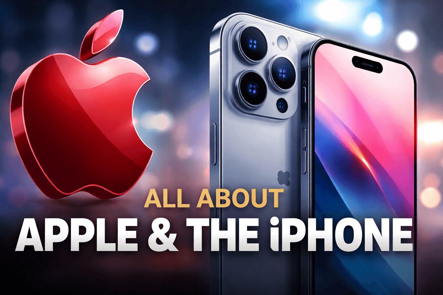 Apple 50th Anniversary iPhone 17 Pro concept with premium design, Jobs Edition inspiration and futuristic foldable iPhone Ultra background