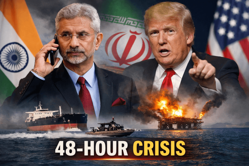 India Iran diplomatic call as Jaishankar speaks with Iran FM amid Trump 48 hour threat over Strait of Hormuz crisis