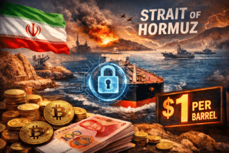 Iran imposing crypto toll on oil tankers in Strait of Hormuz impacting global oil trade