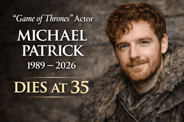 Michael Patrick dies at 35, Game of Thrones actor portrait tribute after motor neurone disease battle