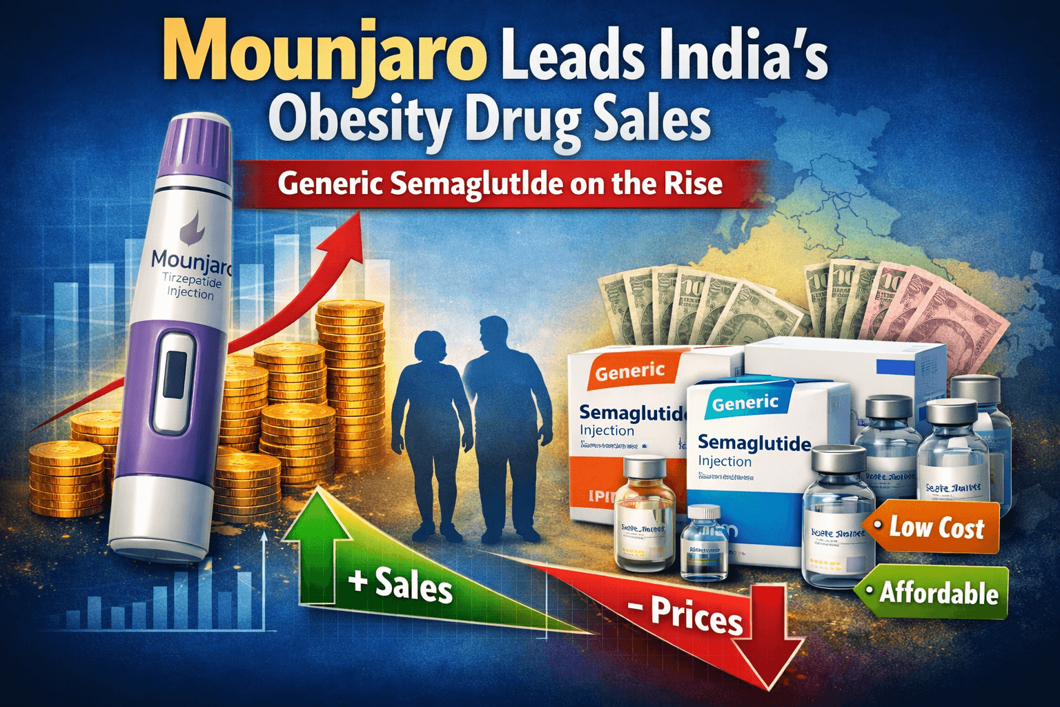 Mounjaro leads India obesity drug sales as generic semaglutide gains traction after patent expiry in 2026