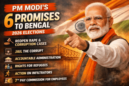 PM Modi’s 6 Big Promises to Bengal including 7th Pay Commission, corruption crackdown and women safety ahead of 2026 elections