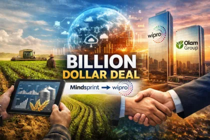 Wipro Olam partnership highlighting farm-to-fork digital transformation, AI integration, and Mindsprint acquisition as part of the 2026 deal